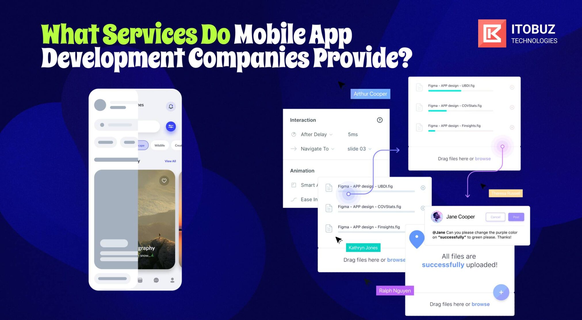 What Services Do Mobile App Development Companies Provide?
